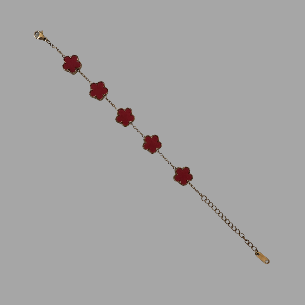 Aura Clover Bracelet - 18K Gold Stainless