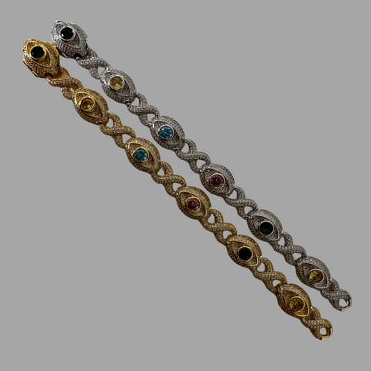 Eyes Of Heaven Bracelet - 18k Gold