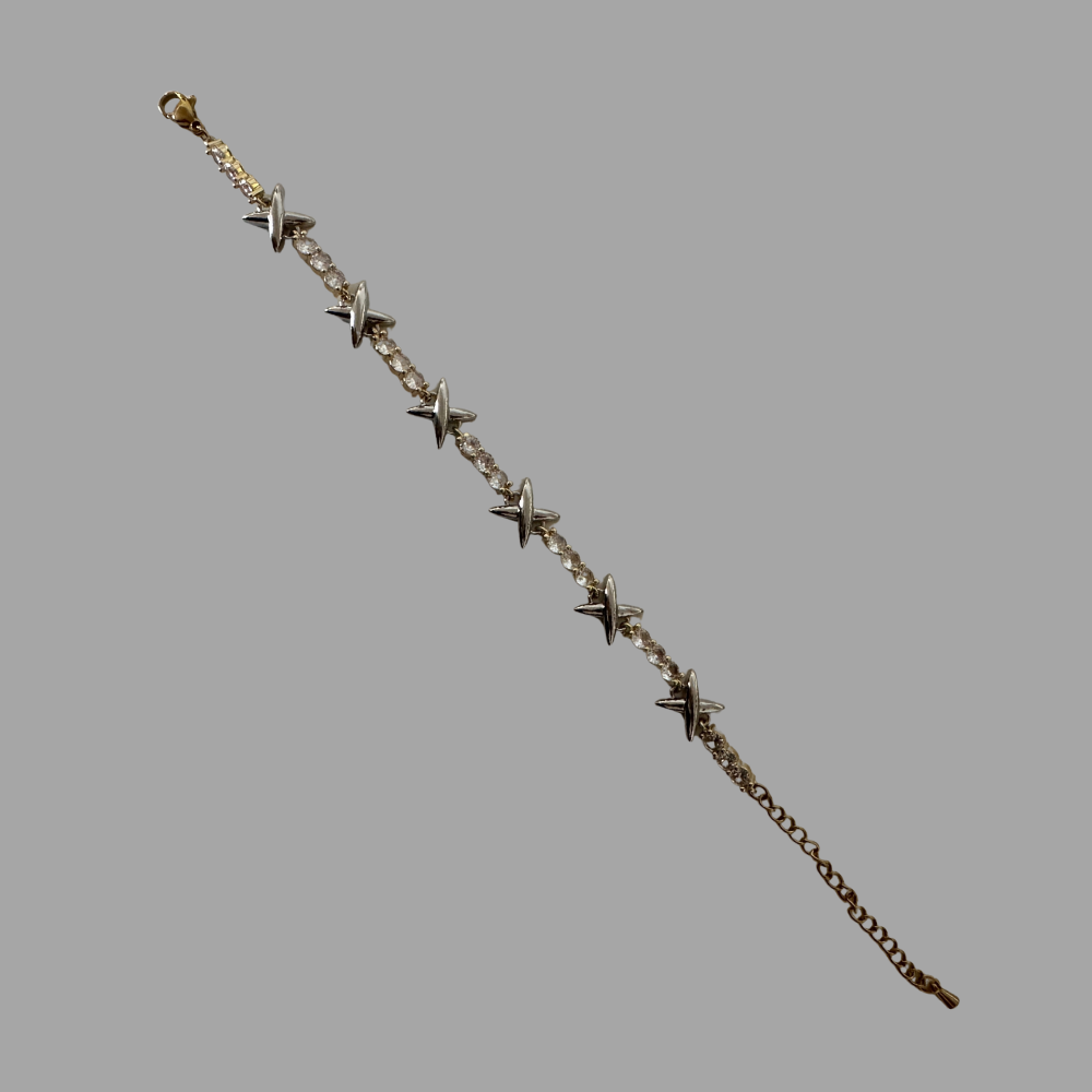 Cross 'X' Bracelet