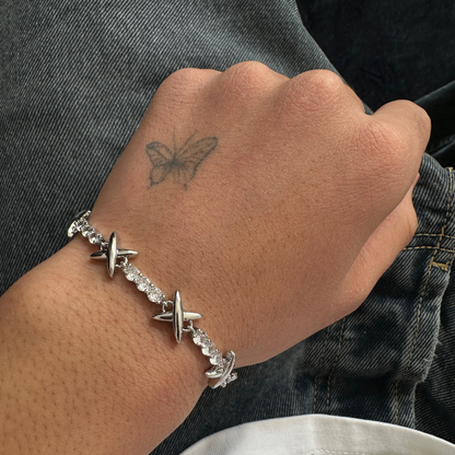Cross 'X' Bracelet